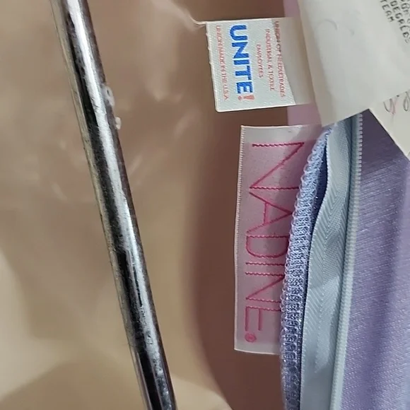 Nadine Dress Vintage 90s Mesh Overlay Maxi Blue Size 9 - Picture 12 of 14